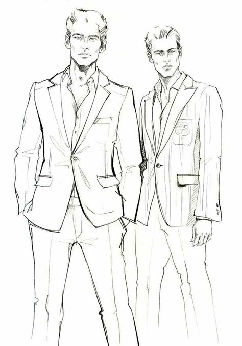 Men's Fashion Illustration, Suit Drawing, Arte Grunge, Suits Men Business, Mens Fashion Illustration, Fashion Design Sketch, Suits Men, Fashion Illustration Sketches, Wedding Suits Men