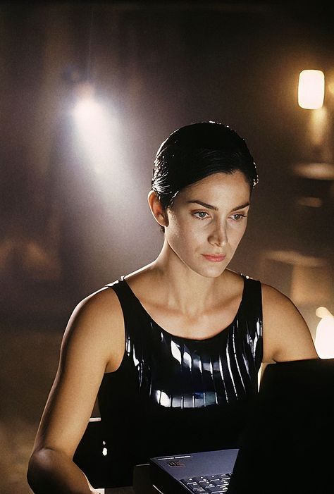 Trinity Neo, The Matrix 1999, Movie Core, Matrix 1999, There Is No Spoon, Matrix Film, The Matrix Movie, Matrix Reloaded, Carrie Anne Moss