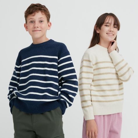 Discover great products at the best prices at Dealmoon. Uniqlo Souffle Yarn Striped Long-Sleeve Sweater. Price:$29.90 at Uniqlo Uniqlo Kids, Uniqlo Heattech, Fair Isle Cardigan, Kids Jumpers, School Collection, Ribbed Leggings, One Piece Outfit, Zara Kids, Long Sleeve Pyjamas