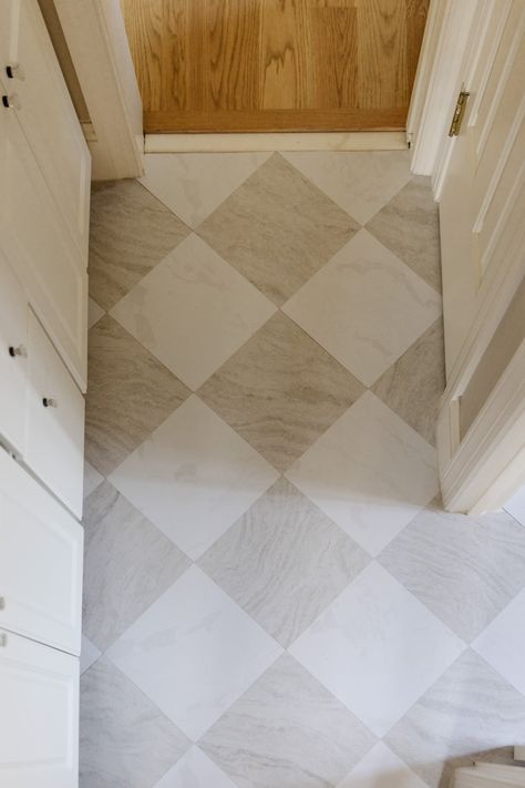 White Cabinet Kitchen Tile Floor, Primary Bathroom Interior Design, Tile Over Shower Tile, Bathroom Stick On Tiles Floor, Cover Laminate Floor, Restroom Floor Tile, Classic Shower Tile, Waterproof Flooring Ideas, Primary Bathroom Tile