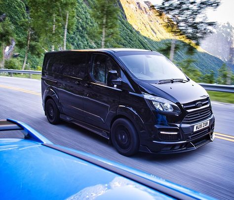 This isn’t your run-of-the-mill Ford Transit, but a Van-Sport variant, build in collaboration with M-Sport;… Ford Transit Custom Camper, Road Trip Van, Ford Transit Camper, Vehicle Signage, Transit Van, Transitional Exterior, Transit Camper, Transitional Farmhouse, Custom Campers