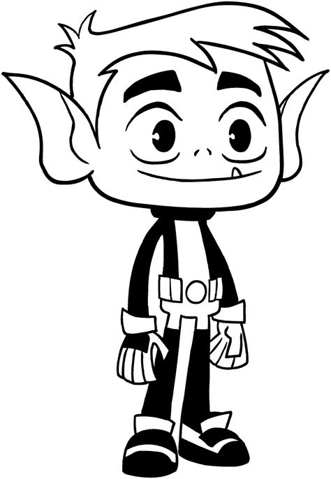 Beast Boy of the Teen Titans Go coloring page to print Boy Coloring Pages, Teen Titans Go Robin, Boy Coloring, Boy Printable, Teen Titan, Fallout 3, Boy Drawing, Coloring Pages For Boys, Beast Boy