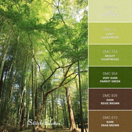 Bamboo Canopy, June Colors, Color Me Mine, Parrot Green, Color Schemes Colour Palettes, Warm Palette, Green Palette, Green Colour Palette, Thread Colors