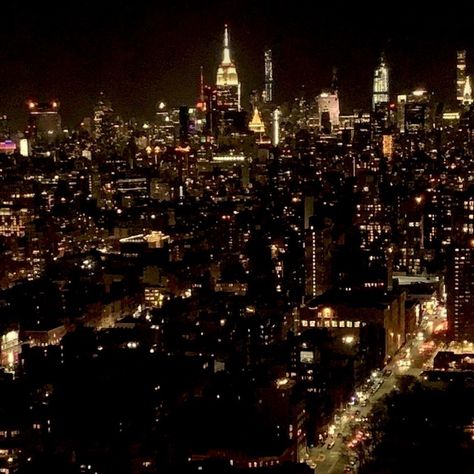 City At Night, At Night, York City, The City, New York City, New York, Building, Gold, On Instagram