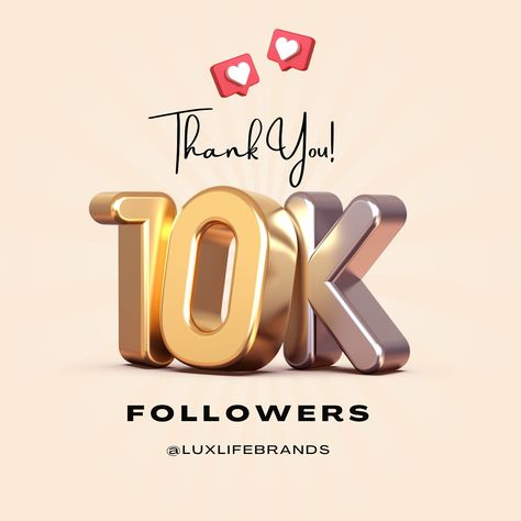 🎉 WOW! We’ve hit 10K! 🎉 A huge THANK YOU to every one of you for your incredible support. This journey wouldn’t be the same without you! 💖 Stay tuned for more exciting content, exclusive drops, and all things fabulous. Let’s keep growing together! 🌟 #10KStrong #GratefulHeart #FashionFam #ThankYou #ShopWithUs #LuxuryLifestyle #ExclusiveStyle #OnTheRise #luxlifebrands #grateful #letsgrowtogether 10k Followers Celebration Ideas, Post Ideas For Instagram, 10k Steps, Ideas For Instagram, Growing Together, Winnie The Pooh Quotes, Pooh Quotes, 10k Followers, Event Poster