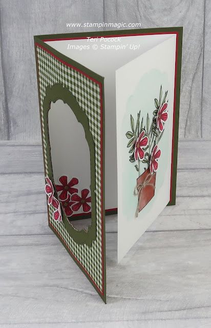 Stampin Up Fancy Fold Cards Tutorials, Scrapbook Cards Ideas, Cards For Scrapbook, How To Make Cards, Fancy Fold Card Tutorials, Tri Fold Cards, Data Design, Karten Design, Fun Folds