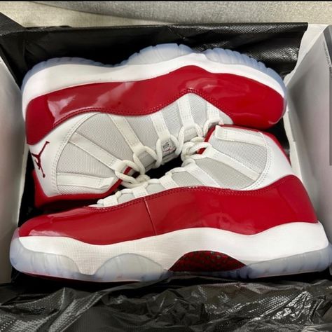 Jordan 11 Cherry Red Cherry Red Jordan 11s Outfit, Cherry 11s Jordans, Red Cherry 11s, Cherry Red 11s, Jordan 11 Cherry Red, Jordan 11s Outfit, Cherry 11, Cherry 11s, Designer Fits