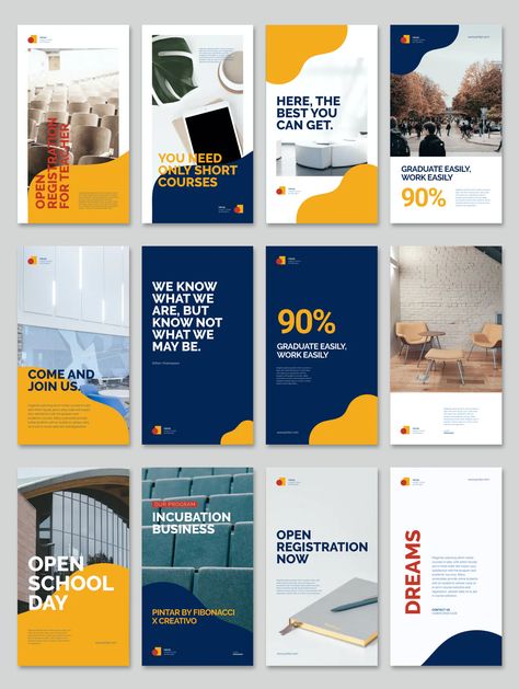 Modern Instagram Story Templates PPT Instagram Story Advertising, Instagram Story Promotion Design, Ig Story Design, Email Newsletter Inspiration, Canva Learning, Dental Ads, Instagram Story Design, Instagram Story Ads, Small Business Instagram