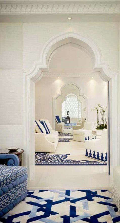 Interior Design Moroccan, Moroccan Interior Design, Moroccan Room, Blue Rugs, تصميم داخلي فاخر, Moroccan Homes, Moroccan Interiors, Moroccan Design, Moroccan Decor