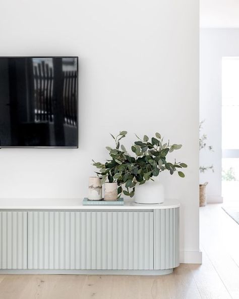 Next To Tv Decor, Hanging Tv Ideas, Hanging Tv Ideas Living Room, Dining Sideboards, Tv Unit Styling, Room Wall Aesthetic, Ruang Tv, Zen Vibes, Hanging Tv