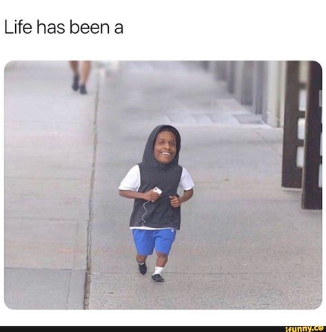 Life has been a – popular memes on the site iFunny.co #asaprocky #celebrities #asap #rocky #asaprocky #life #has #been #pic Food Edit, Pretty Flacko, Trending Tiktok, Funny Text Posts, Asap Rocky, Funny Video Memes, Hugh Jackman, Famous Celebrities, Popular Memes