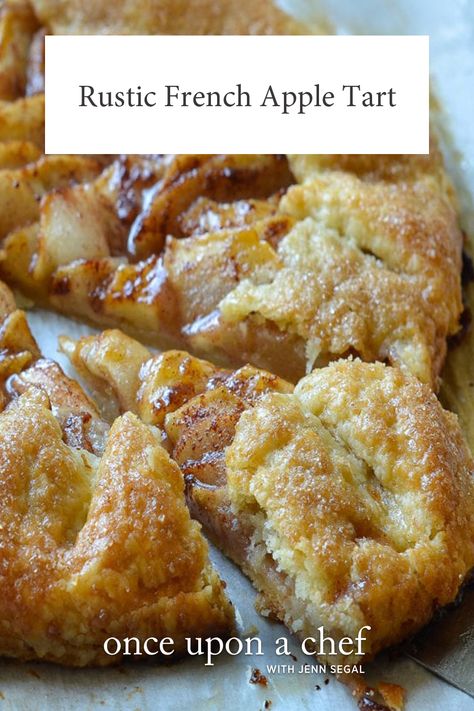 French Apple Tart, Apple Recipes Easy, Apple Dessert Recipes, Apple Tart, Apple Cake Recipes, Deilig Mat, Apple Desserts, Rosh Hashanah, Tart Recipes