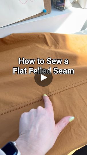 18K views · 87 reactions | Flat Felled Seam Tutorial^

One of my favorite seam finishes is the flat felled seam. This seam is primarily used in outerwear and jean construction. The #zwargoskirt is detailed with flat felled seams. 

In my opinion, it’s probably one of best seams for any attempt of weatherproofing your outwear. It’s similar to a French seams but has slightly different detailing as shown in this tutorial. It really comes down to construction preference.

It’s made by encasing one seam allowance with the other seam allowance through a fold that is stitched down. It not only provides a clean finish on both sides of the garment, but also adds a higher level of detailing to its exterior.

For this sample, I am using a sandwashed cotton which is a great fabric for flat felled seam How To Sew Flat Felled Seams, French Seams Tutorial, Seam Finishes, Felled Seam, Flat Felled Seam, Seam Allowance, French Seam, In My Opinion, My Opinions