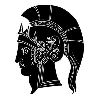 Greek Tunic, Hellenistic Art, Diy Kids Art, Design Sites, Monochrome Illustration, Warriors Wallpaper, Vector Frame, Greek Pottery, Art Basics