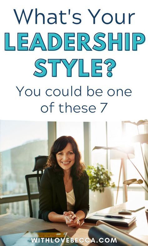 What's your leadership style? You could be one of these 7 Types Of Leadership Styles, Different Leadership Styles, Developing Leadership Skills, Leadership Development Training, Leadership Styles, Leadership Workshop, Leadership Advice, Leadership Traits, Good Leadership Skills