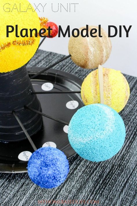 Diy Solar System Project, Make A Solar System, Solar System Projects For Kids, Solar System Mobile, 3d Solar System, Solar System Activities, Diy Solar System, Kindergarten Addition, Planet Model