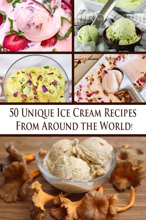 Ice Cream Flavors List, Ice Cream Snap, Homemade Ice Cream Recipes Machine, Unique Ice Cream Flavors, Unique Ice Cream, Ice Cream Recipes Machine, Gelato Flavors, Gourmet Ice Cream, Healthy Foods To Make