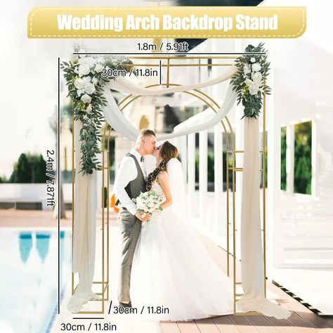 Wedding Arch Backdrop Stand, Wedding Arches for Ceremony, Square Metal Balloon Arch Stand, Garden Metal Balloon Arch, Balloon Arch Stand, Arch Backdrop Stand, Wedding Arch Backdrop, Wedding Arches, Arch Backdrop, Garden Arbor, Backdrop Stand, Balloon Arch