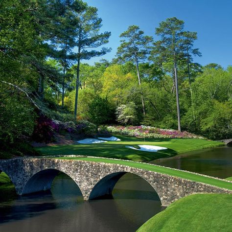 #golfporn on Instagram: “Augusta National Golf Club - Georgia #golfporn With just over a month before @themasters who are you picking to wear the green jacket” Augusta Golf, Masters Tournament, Augusta National Golf Club, Augusta Georgia, Photo Layers, Augusta National, Number 12, The Masters, Art Masters