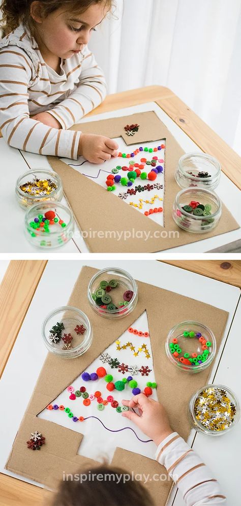 Christmas Activity Ideas, Activity Ideas For Kids, Advent Activities, Christmas Crafts For Toddlers, Preschool Christmas Crafts, Christmas Board, Festive Crafts, Christmas Activity, Christmas Play