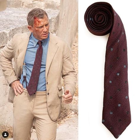 Courtesy of Whats Daniel Wearing on Instagram. As seen on Daniel Craig in No Time to Die. Check out upcoming episode 43 of the podcast (out Wednesday) for more info on where to buy it. #JamesBond Daniel Craig Style, Bond James Bond, James Bond Party, Matera Italy, James Bond Style, Daniel Craig James Bond, No Time To Die, 007 James Bond, Daniel Craig