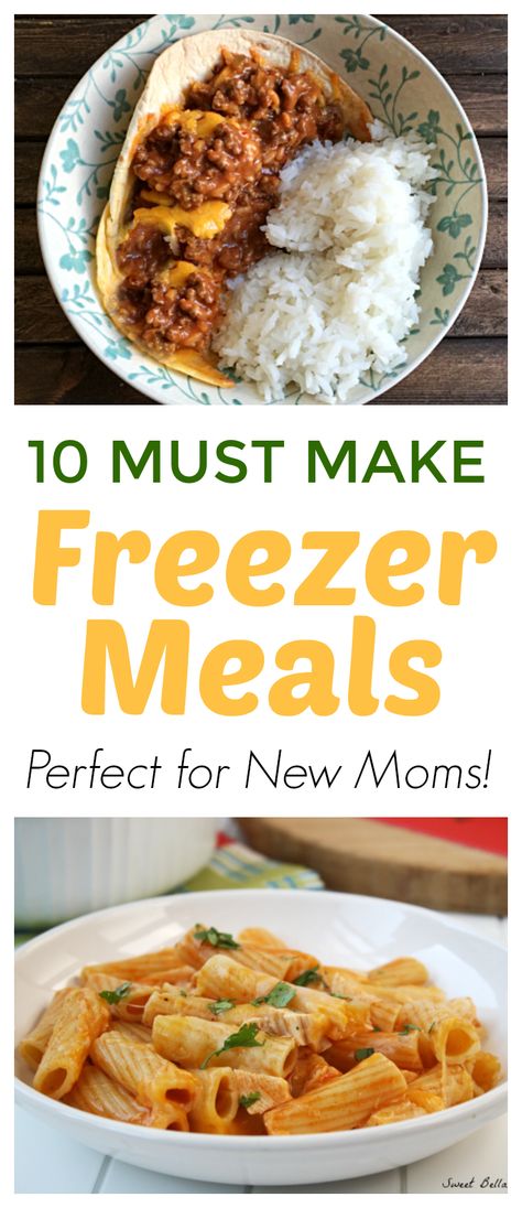 Freezer Meals for New Moms! Stock up on these freezable meals before baby comes, trust me!! These easy freezer recipes are perfect to take to a new mom or mom to be. Meals To Freeze, Baked Snacks, Good Meals, Freezer Dinners, Freezable Meals, Make Ahead Freezer Meals, Easy Freezer Meals, Freezer Meal Prep, Power Foods