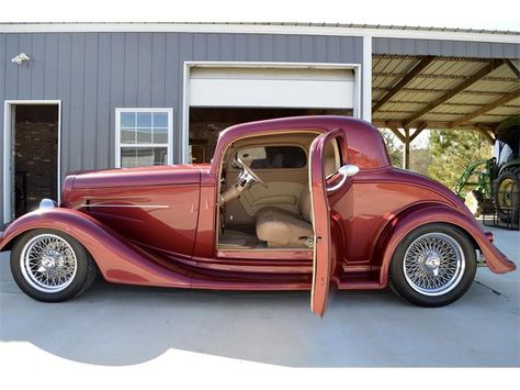 1935 Chevrolet 3-Window Coupe for Sale | ClassicCars.com | CC-809487 Hot Rod Autos, Street Rods For Sale, Chevy Hot Rod, Old Hot Rods, Classic Cars Chevy, Hot Rods Cars Muscle, Chevy Cars, Rat Rods Truck, Classic Hot Rod