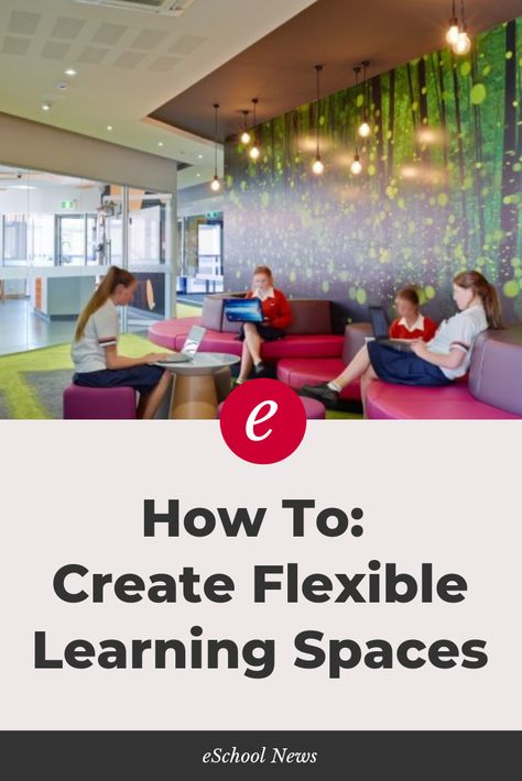 How to plan and create true flexible learning spaces. Flexible Learning Spaces, Learning Spaces Design, 21st Century Classroom Design, Innovative School Design, Project Based Learning Middle School, Blended Learning Models, Collaborative Learning Spaces, School Aesthetics, Classroom Learning Space