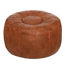 Footstool Storage, Ottoman Seat, Cover Ottoman, Moroccan Ottoman, Leather Pouf Ottoman, Stool Ottoman, Old Sheets, Accent Ottoman, Old Pillows