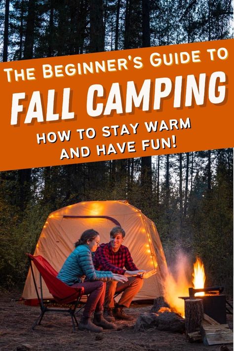 Fall Camping Outfits, What To Take Camping, Tent Camping Hacks, Spring Camping, Kayak Camping, Fall Camping, Cold Weather Camping, Camping Guide, Diy Camping