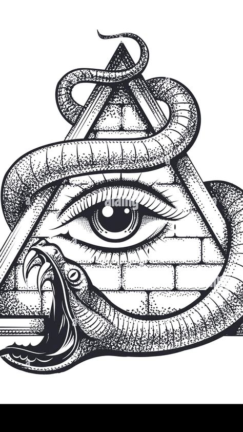 Seeing Eye, All Seeing Eye, All Seeing, Snakes