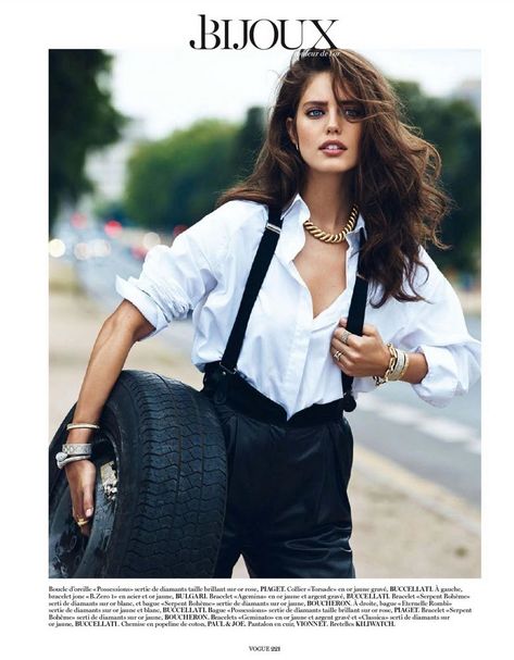 New Year Look, Paris September, Kostum Halloween, Emily Didonato, Suspenders For Women, Mode Chic, Stil Inspiration, Tomboy Fashion, Bustier Top