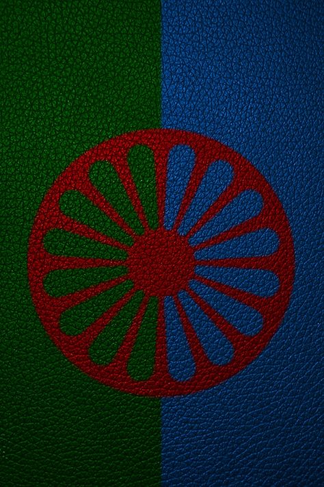 Romani People, Words Wallpaper, Flag