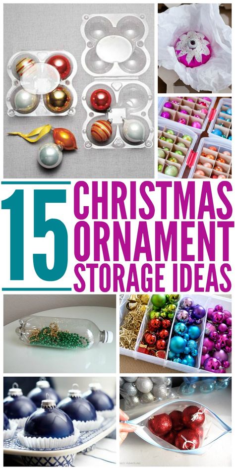 Ornament Storage Diy, Christmas Ornament Organization, How To Store Ornaments, Diy Christmas Ornament Storage Ideas, Ornament Organization, Christmas Ornament Storage Ideas, Christmas Decor Storage Ideas, Ornament Storage Ideas, Diy Ornament Storage