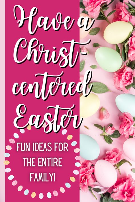 Fun Easter ideas for the entire family! Fun Easter Ideas, Happy Easter Family, Minnie Mouse Background, Christ Centered Easter, Homeschool Holidays, Holiday Activities For Kids, Easter Books, Easter Story, Family Easter