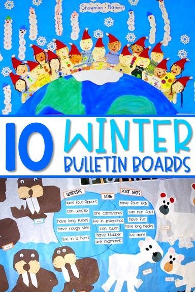 January Bulliten Board, Let It Snow Bulletin Board Ideas, Winter Bulletin Board Ideas For School, Winter Bulletin Boards For Elementary, Kindergarten Hallway, Winter Bulletin Board Ideas, Bulletin Board Ideas For Teachers, Cool Bulletin Boards, Snowman Bulletin Board