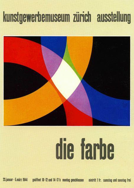 Max Bill - Die Farbe 1944 History Graphic Design, Armin Hofmann, History Infographic, Funny Art History, History Icon, Graphic Design Collection, Max Bill, Bauhaus Art, Design Theory