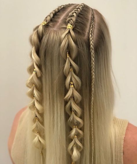 Ponytail Inspiration, Κούρεμα Bob, Hairstyle Examples, Second Day Hairstyles, Vlasové Trendy, Fishtail Braid, Greasy Hair Hairstyles, Long Blonde, Hairdo For Long Hair