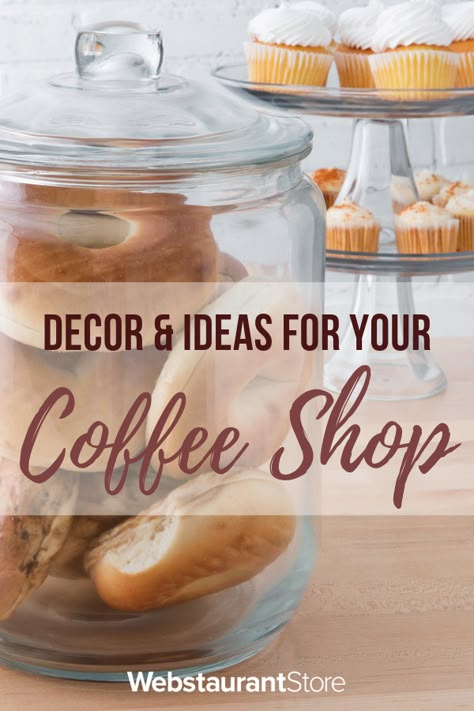 Coffee Shop Themed Kitchen, Business Cafe Design, Diy Coffee Shop Ideas, Decor For Cafe Ideas, New Coffee Shop Ideas, Coffee Shop Food Ideas Simple, Small Coffee Shop Menu Ideas, Bistro Ideas Coffee Shop, Small Coffee Shop Ideas Design