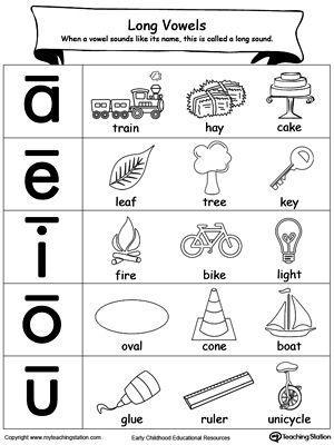 *FREE* Long Vowels Sound Picture Reference: Help your child understanding and recognizing the long vowel sounds with this Long Vowels Sound printable. Long Vowel Sounds Worksheets, Long Vowel Worksheets, Rhyming Words Worksheets, Tutoring Ideas, Short Vowel Worksheets, Long Vowel Sounds, Kindergarten Phonics Worksheets, Vowel Worksheets, Sound Picture