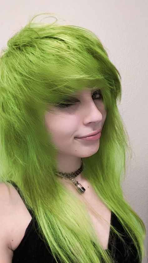 Emo Scene Hair, Emo Hair, Scene Hair, Emo Scene, Green Hair, Bangs, Hair, Green, Pins