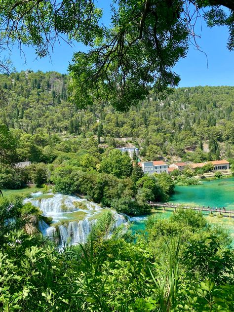 Krka National Park, Split📍🇭🇷 Omis Croatia, Europe Interrail, Krka National Park, Park Trails, Travel Diaries, Euro Summer, Summer Destinations, Zadar, Travel Diary