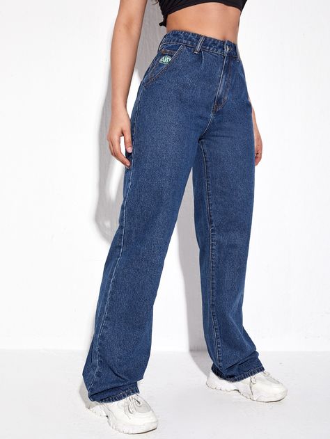 High Waist Wide Leg Jeans, Estilo Denim, Boyfriend Style, Women Denim Jeans, Boyfriend Fit, High Waist Jeans, Pants Outfit, High Jeans, Wide Leg Jeans