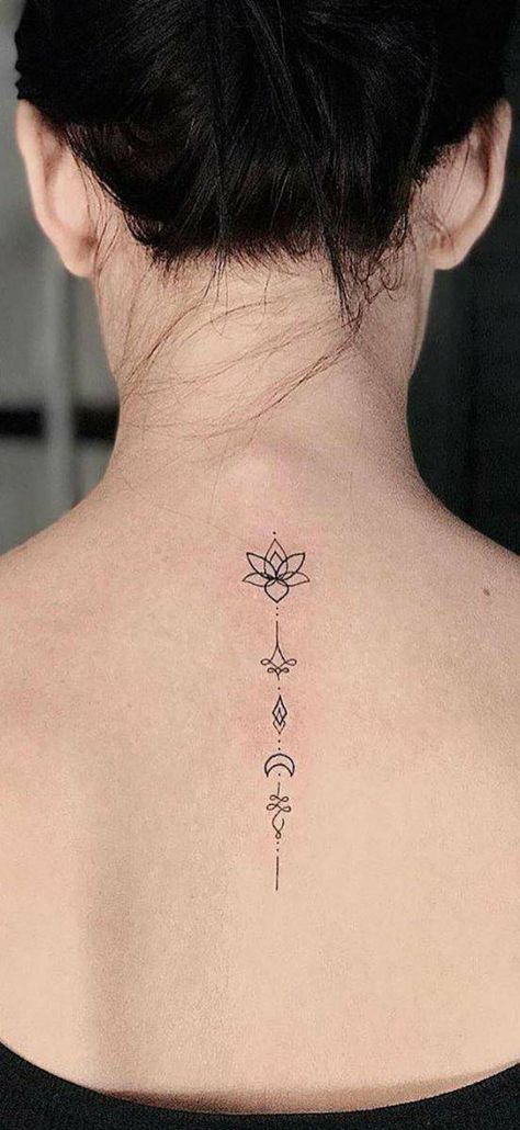 50 Simple & Elegant Tattoo Ideas For Women Classy Tattoos For Women, Small Back Tattoos, Simple Tattoos For Women, Tattoo Placements, Unalome Tattoo, Inspiration Tattoo, Wolf Tattoo Design, Disney Tattoo, Classy Tattoos