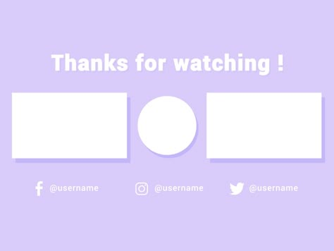 Outro Template, Tumblr Style, Digital Ideas, Video Design Youtube, Start Youtube Channel, Logo Youtube, Youtube Editing, Youtube Banner Backgrounds, Youtube Banner Design