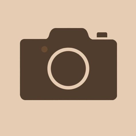 Icono: Cámara in 2022 | App icon, Iphone icon, Ios app icon design Camera Icon Brown Aesthetic, App Icon Aesthetic Camera, Camera Icons Aesthetic, Instagram Brown Icon, Brown Camera App Icon, Telephone Icon Aesthetic, Iphone Camera Icon, Beige Camera Icon, Brown Camera Icon