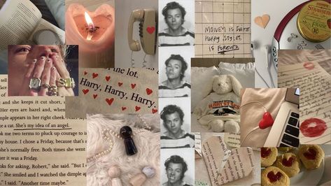 Harry Styles Neutral Aesthetic, Harry Styles Computer Background, Harry Styles Soft Aesthetic, Harry Styles Desktop, Harry Styles Soft, Harry Styles Background, Harry Styles Collage, Aesthetic Harry Styles, Computer Background