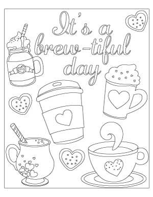 20 Free Coffee Coloring Pages Coffee Coloring Pages For Adults, Coffee Colouring Pages, Coffee Cup Coloring Pages, Coffee Coloring Pages Free Printable, Starbucks Coloring Pages, Free Digital Coloring Pages, Coffee Activities, Doodle Coloring Pages Free Printable, Baking Coloring Pages