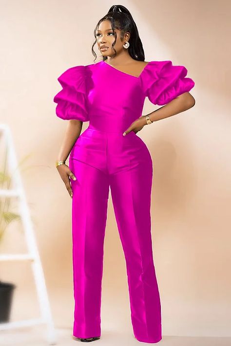 Best seller Jumpsuit With Sleeves Classy, Red Jumpsuit Outfit Classy, Jumpsuit Outfit Formal, Fitted Jumpsuit Outfit, Jumpsuit Elegant Formal, Jumpsuit Fashion Casual, Classy Jumpsuit Outfits, Elegante Jumpsuits, Jumpsuit Outfit Casual