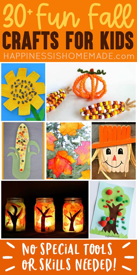 Fall Kids Crafts, 2023 Thanksgiving, September Activities, September Crafts, Preschool Crafts Fall, November Crafts, Kids Fall Crafts, October Art, Fun Fall Crafts